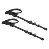 2pcs Hiking Poles Collapsible and Ultralight Aluminum Walking Sticks for Hiking Climbing Backpacking