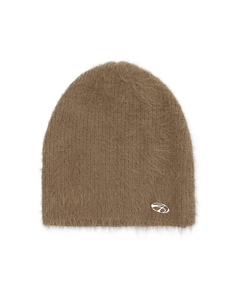 AMES-WORLDWIDE Fuzzy Beanie Beige (Am2Dfuab61A)