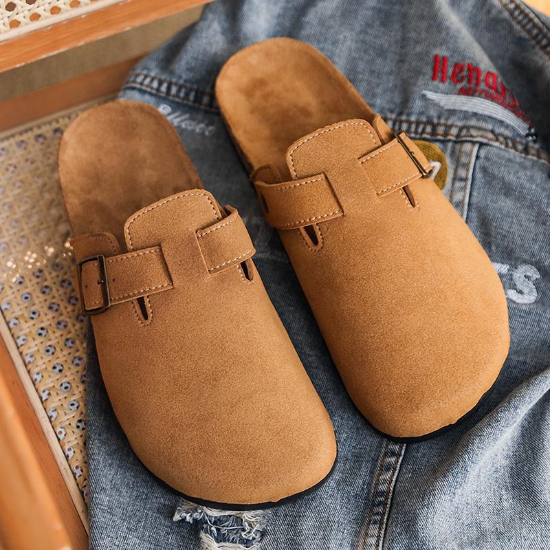 Fashion Summer Fashion Unisex Classic Beach Shoes Mueller Shoes Men's Shoes Birkenstocks Men's Suede Sandals Vintage Cork Clogs Purchase