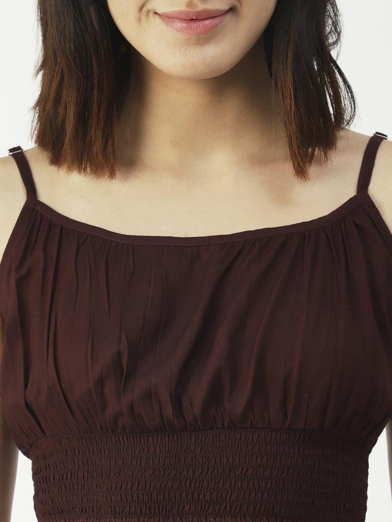 Moomaya Printed Summer Coord Set, 2 Pcs Set Crop Top with Palazzo Women