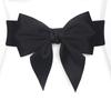 Double Beautiful Layer Bowknot Waist Belt In Soft Cotton With Elastic Fit Women For
