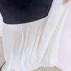 2026 Early Summer Fashion Patchwork Midi Dress - Slimming, Short Sleeve