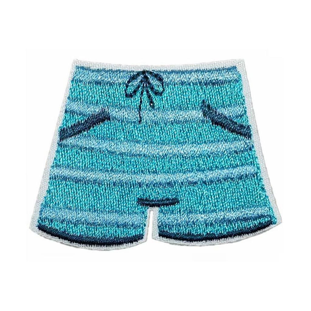 Beach Theme Embroidered Iron On Patches Embroidery Applique Patches Iron On Clothing Repair Patches for Clothes Jackets