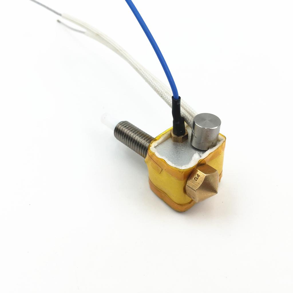 1 set Monterad FLASHFORGE finder 0,4 MM munstycke EXTRUDER-kit med PTFE-foder