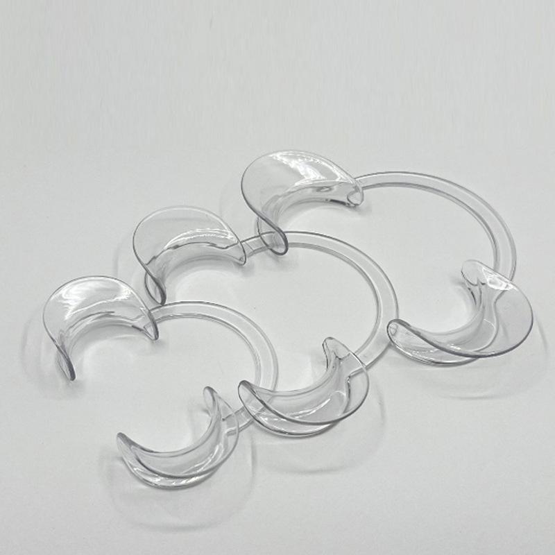 C-Type Plastic Dental Mouth Opener, High-Temperature Resistant (135°C), Disinfectable.