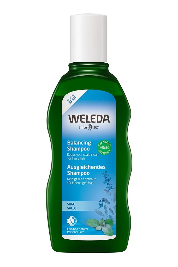 WELEDA Sage Hair Shampoo 200mL Scalp Care Clear Herb Scent Naturally Derived Ingredients Organic [Official]