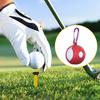 Yousheng Silicone Golf Ball Protective Cover, Universal Golf Ball Holder with Carabiner, Portable Golf Ball Carrier Protector Sleeve, Golf Accessories