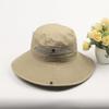 Men's beach fishing hat bucket hat labor insurance net hat sun hat beach sunscreen sunshade basin hat cloth hat