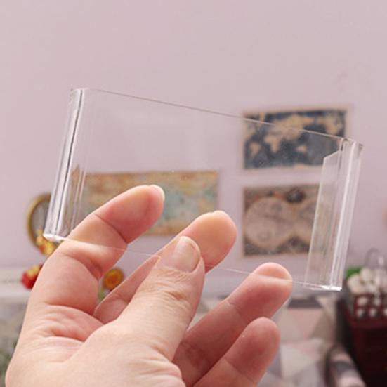 Furniture Model Table Good Craftsmanship Adorable Plastic Dollhouse Coffee Small Table Leisure Mini Model for Micro Landscape