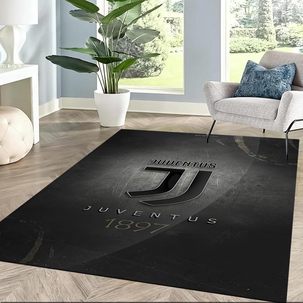 Juventus Area Rug Suitable For Dining Room Foyer Playrooms Bedrooms Antislip Rug Office Home Decor Best For Christmas