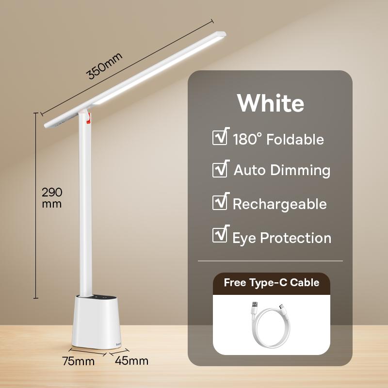 Baseus Desk Lamp 180° Foldable LED