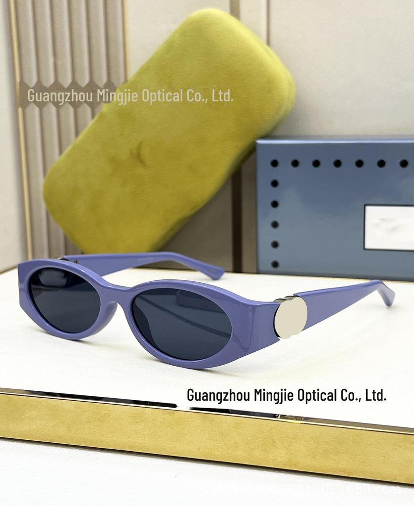 Luxury European & American Fashion Cat Eye Sunglasses for Men & Women - Style 1660
