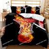 Basketball Duvet Cover Twin Size Sports Basketball Fire Pattern Twin Bedding Set Microfiber Quilt Cover for Boys and Teens
