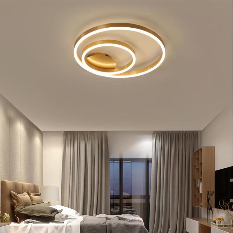 Bedroom LED Ceiling Light with Three-Color Dimming
