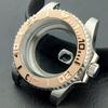 40mm Mechanical Watch Case for NH Series 35 36 38 Movement Yacht Design Style with Sapphire Crystal Watch Box Parts 7