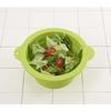 tone 18cm Foldable Silicone Strainer SG-01 (Green)
