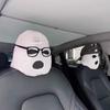 Car Seat Headcovers Personalized Knitted Headcovers Masked Man Funny Hat For LEXUS RX300 RX330 RX350 IS250 LX570 is200