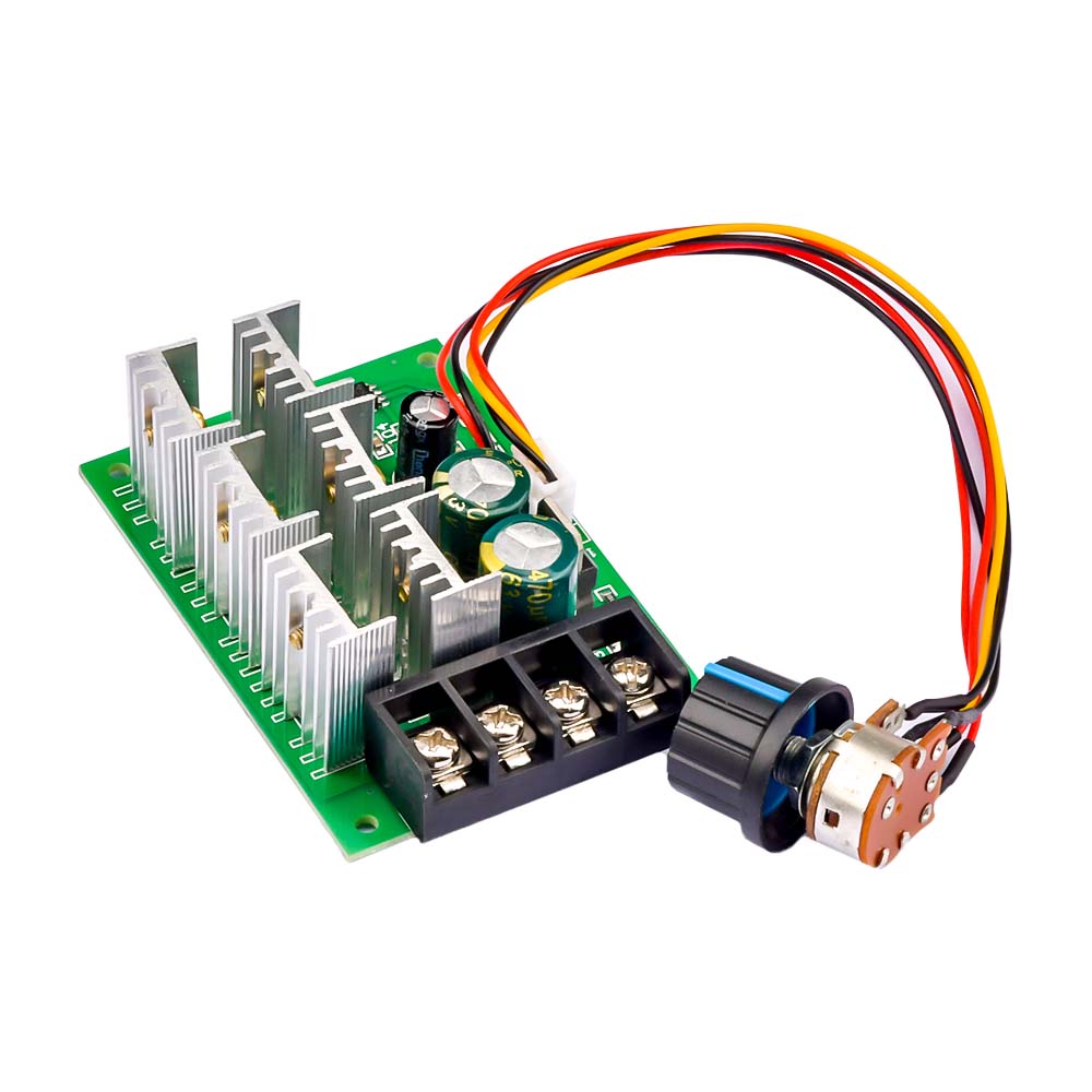 Heavy Duty PWM DC Motor Controller 9-55V 40A 2000W Industrial Grade Speed Governor with Efficient Heat Dissipation
