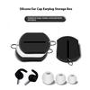 Silicone Earbud Accessories Holder Eartips Carrying Box For Multiple Ear Cushions Secure Shockproof Design