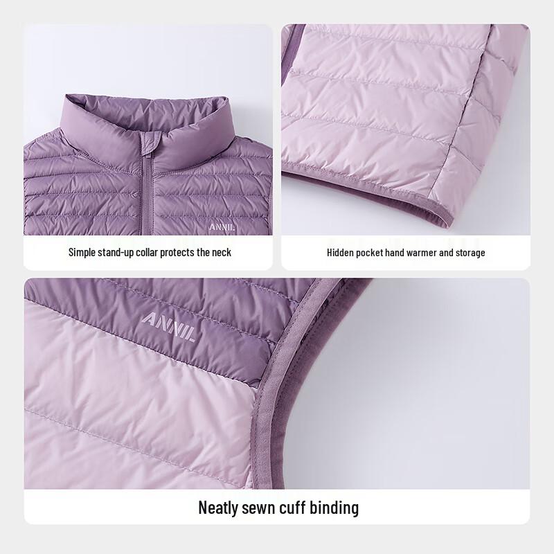 Annai Kids' 2025 Winter Short Down Vest