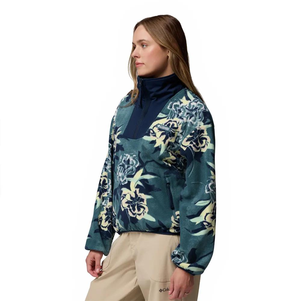 Columbia Fleece Jacket with Half-zip Sequoia Grove™ Printed