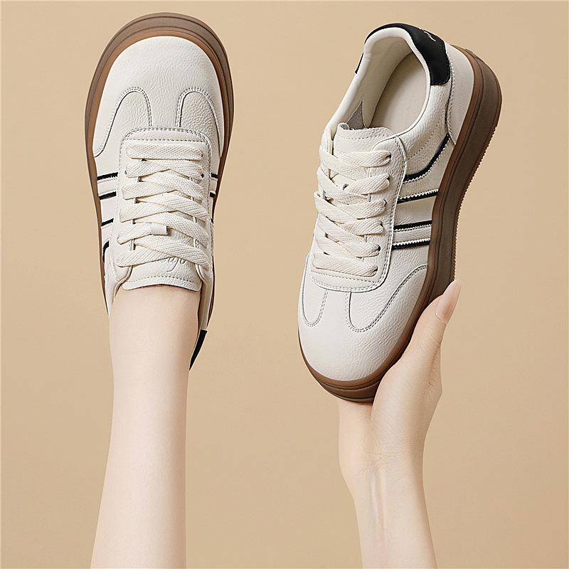 

Retro thick baseplate shoes spring Forrest Gump shoes fashion versatile casual comfortable sports moral training shoes women s shoes 40
