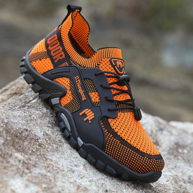 New men's shoes Wading shoes Non-slip breathable sports running shoes Comfortable and versatile outdoor casual shoes Traceway shoes