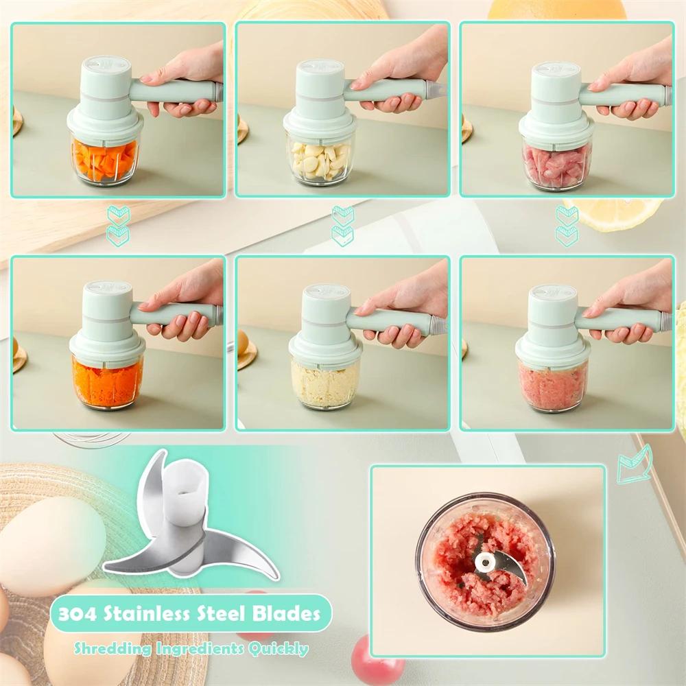 Přenosný mixér, mixér, kuchyňské náčiní, ruční mixér, elektrický kuchyňský robot, sada napěňovačů mléka, šlehač vajec, dort, pečení, hnětač