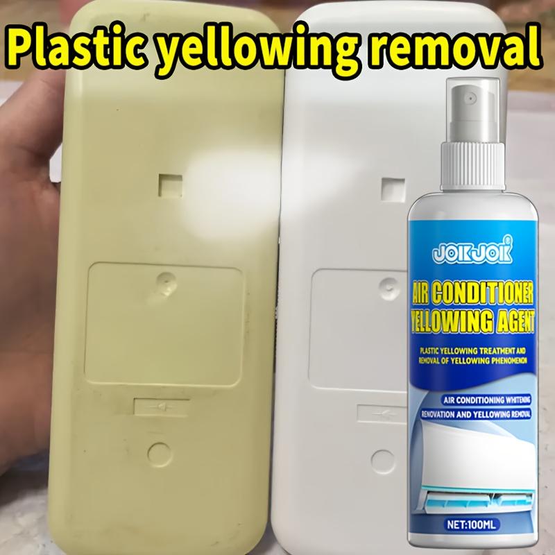 Multi-Purpose Plastic Surface Refresher Spray, Removes Yellowing & Color Change,Safe for Home Appliances,Long-Lasting Protection