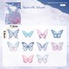 20pcs New PET Bright Sticker DIY Colorful Scrapbook Stickers Cartoon Cake Topper Children Gifts