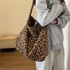 1Pc Large Capacity Leopard Print Tote Bags, Canvas Bags, Shoulder Bags, Handbags, Shopping Bags—women's Bag Trend