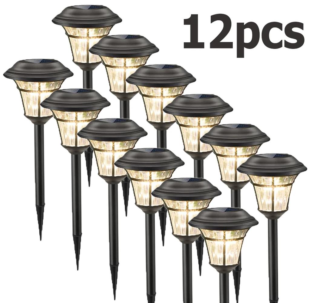 Solar Power Landscape Lights LED Outdoor Garden Yard Pathway Lawn Art Lamp Decor Lawn Light