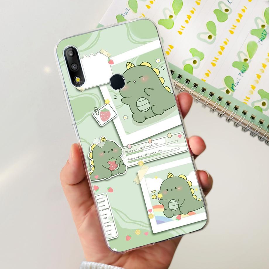 Case for Asus ZenFone Max Pro M2 ZB631KL ZB631KL Capa Soft Silicone Transparent TPU phone Back Mask protecive Cover Jelly Paint