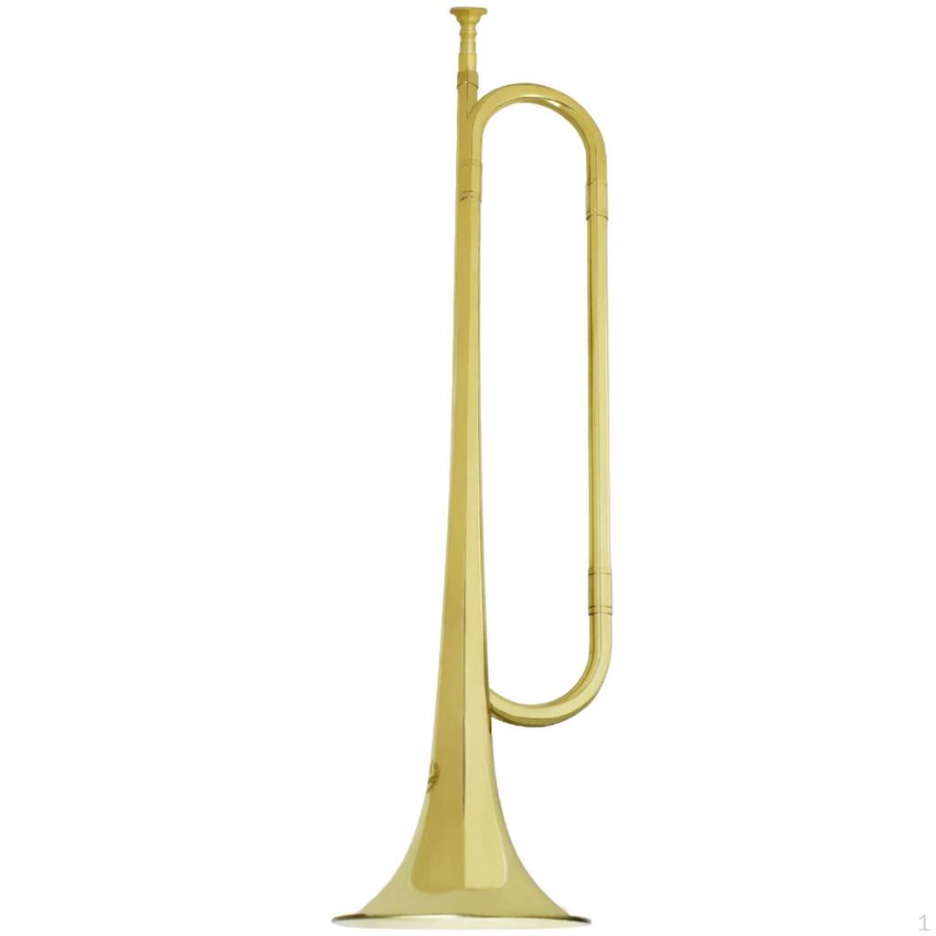 Mladistvé Trumpetové Leštěné Pochodové Rovné Mosazné Bugle pro Studenty, Průvody, Cvičení