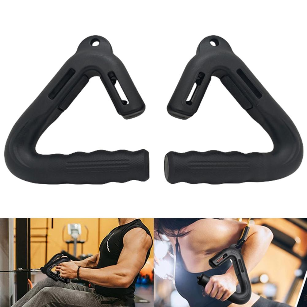 2Pcs Pulls Up Grip Handle Fitness Hook Handle Grip Non Slip Workout Handle Ergonomic Pull-up Bar Handle for Barbell Pull-up Bars