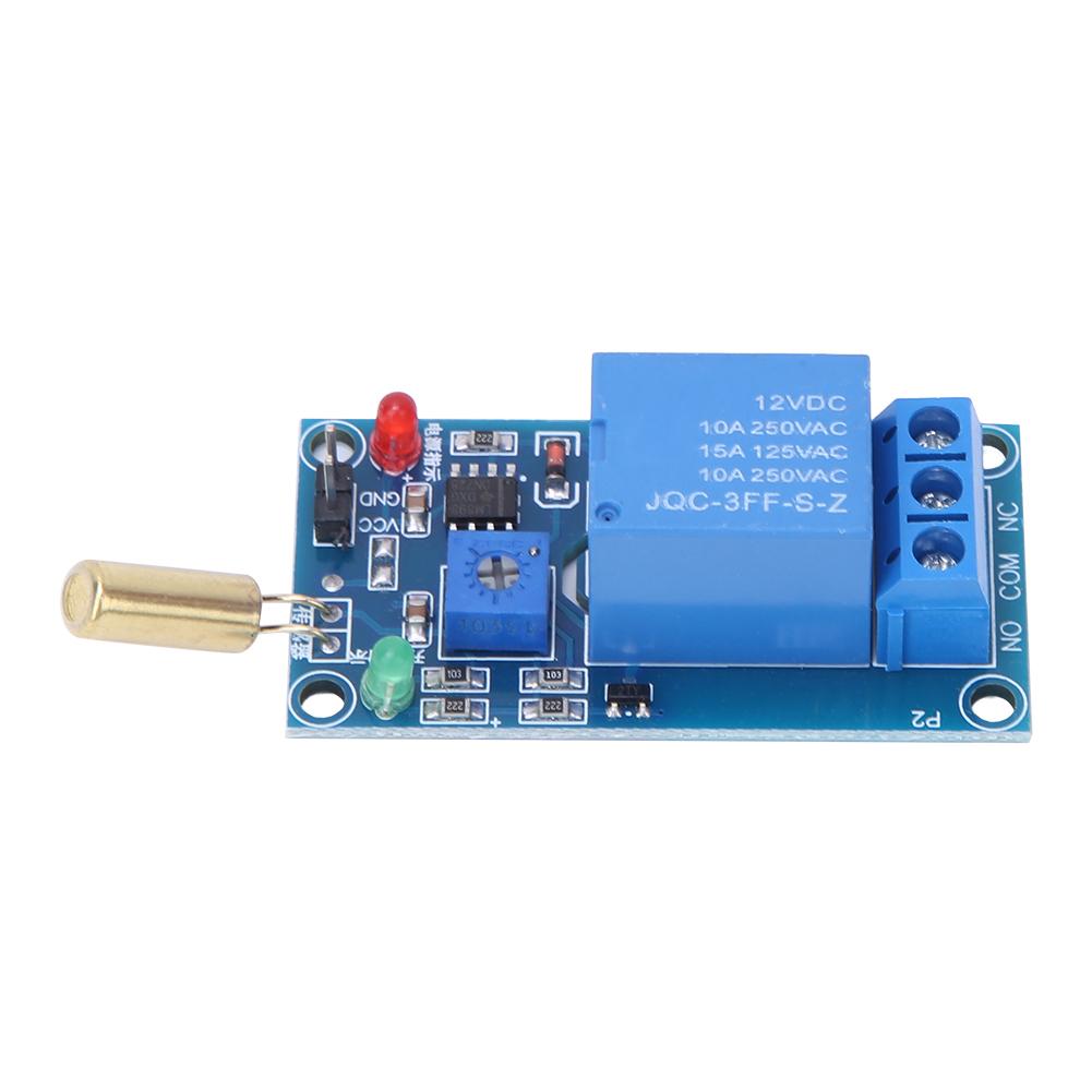 SW520 Tilt Sensor 12VDC Relay Module Equipment Tilt Dump Protection Alarm Trigger Module