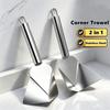 Xiaomi 2 In 1 Stainless Steel Putty Knife Drywall Scraper Inside Outside Corner Trowel Finishing Tool Dual Use Puller for Plaster Wall