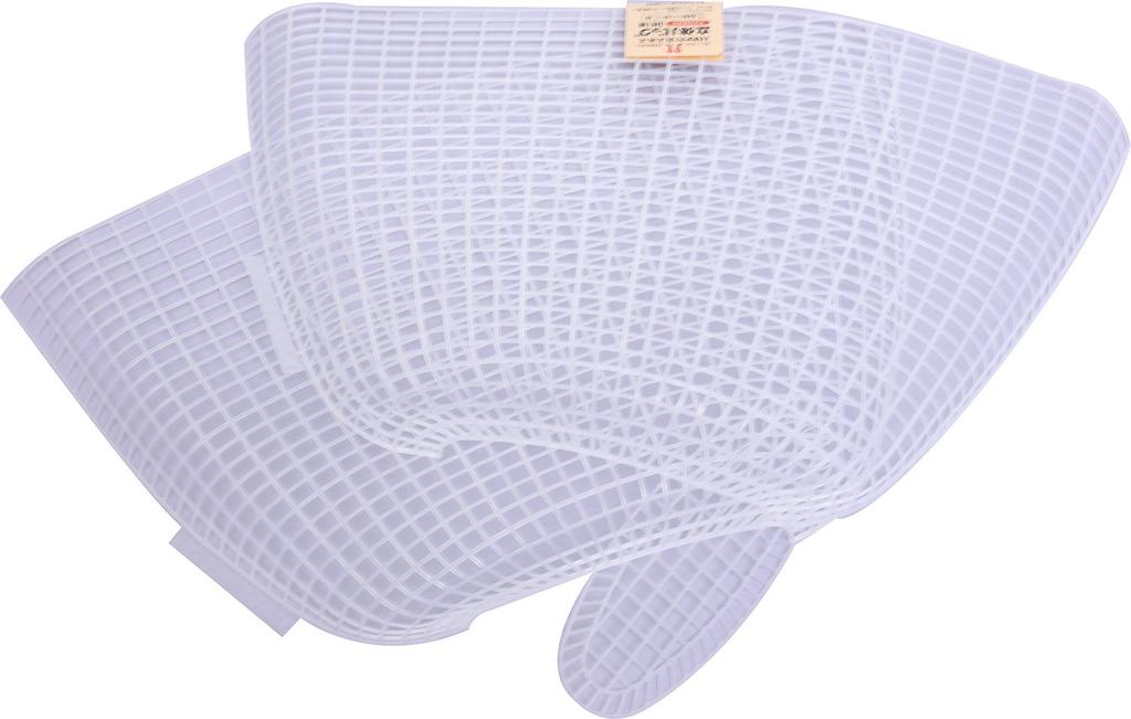 Hamanaka Bag Molding Net Series, Knitted 3D Bag, Approx. 45cm Wide X 28.5cm Deep, White, H202-348-1