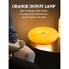 Bauhaus Donut Shaped Table Lamp USB Plug for Bedroom Bedside Living Room Dining Room Decor Ambient Light Not Glass
