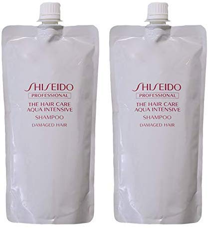 Set of 2 Shiseido Professional Aqua Intensive Shampoo 450ml Refill