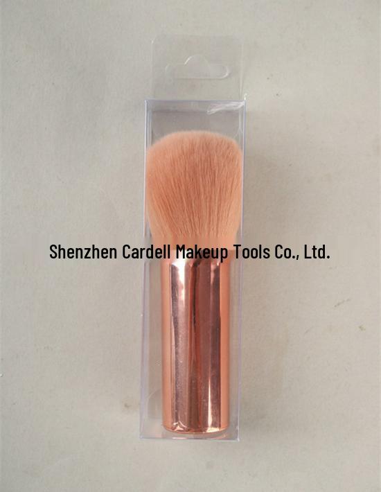 Compact Chubby Nail Dust Brush - Log Style Powder & Blush Brush for Hair Sweep and Makeup Application