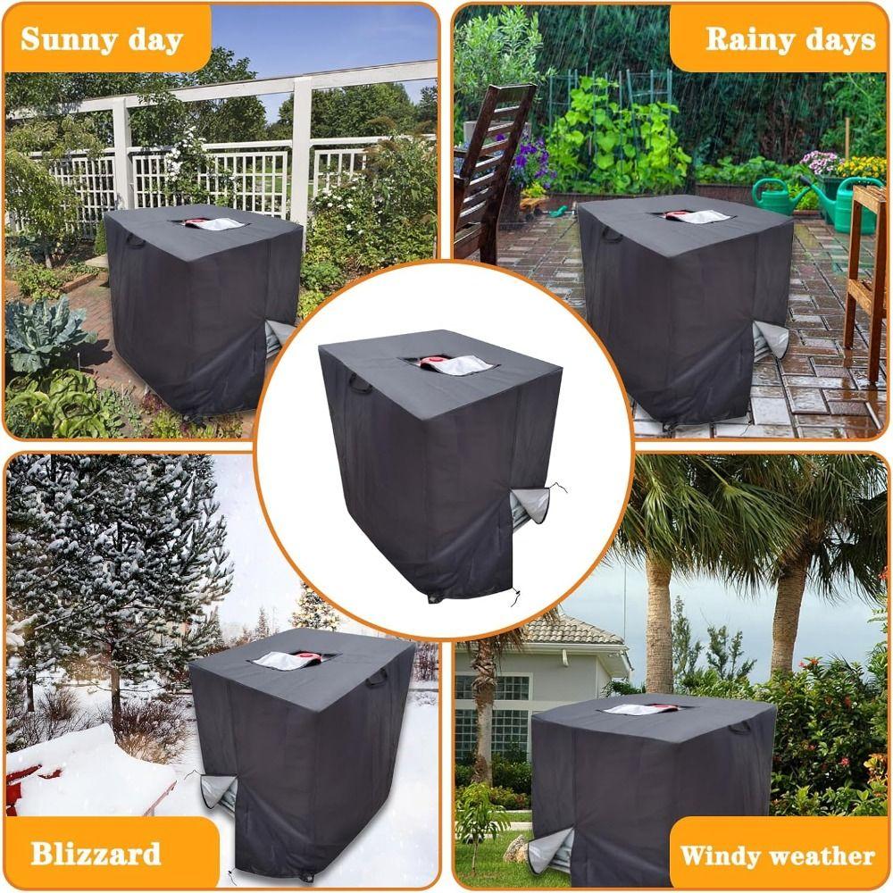 Waterproof Outdoor IBC Bucket Cover 1000 L IBC Container Protector  Garden Yard Rain Container