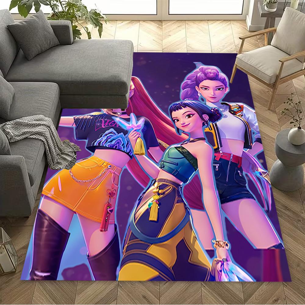 Galactic Fashion Squad Floor Mat Suitable for Decorate room Foyer Balcony Dormitory Anti-slip Rug Decorate Offices Perfect Gift for Friends & Family