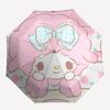 1pc My Melody Automatic Opening/Closing Umbrella with Cute Bow Design - Portable Folding Design, 8-Bone Iron Frame, Outdoor Use, Ideal Gift for Fans,