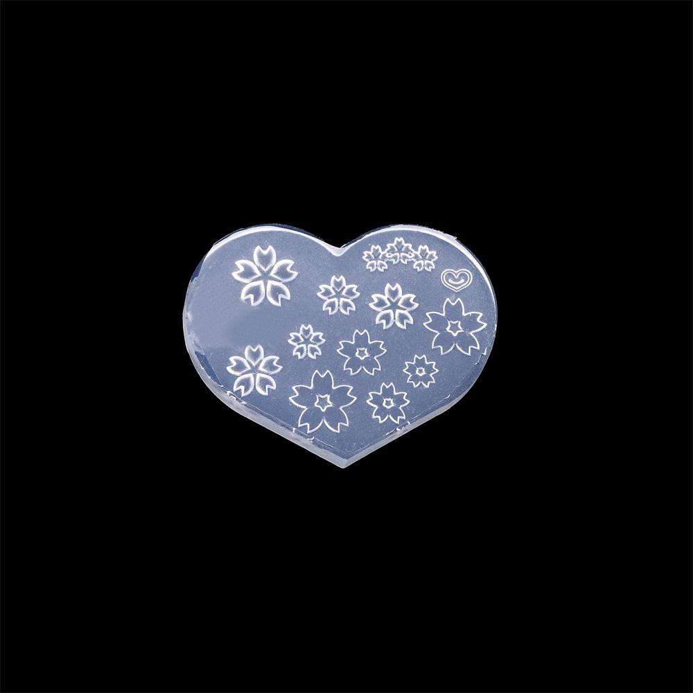 

Tiny Beads Crown Heart Star Moon Heart Flower Nail Art Earrings Silicone Mould Jewelry Casting Tool UV Epoxy Resin Silicone Mold