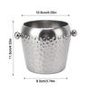 1 Liter Insulated Ice Bucket Hammer Point Champagne Bucket Insulated Wine Bucket  Home