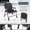 Kermit Folding Outdoor Chair: Padded Cotton, Thickened for Comfort, Customizable LOGO, Perfect for Camping & Beach Lounging.