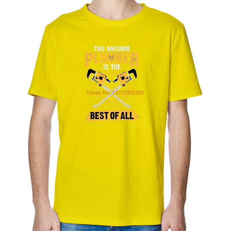 Plumber Gas Pipe Pipefitter Graphic T Shirts Fashion Summer Tees Tops Cotton New Shirts And TShirts Unisex Round Neck TShirt