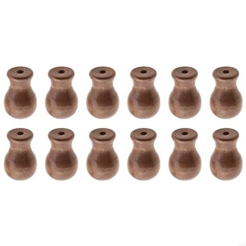 62KD Set of 12 Blind Cord Pull End Rolling Curtain Drop Pendants for Home Decors