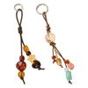 Handwoven Resin Keychain Phone Strap Bag Charm Style Lightweight Accessory for Women Men